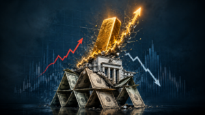 Google-Trends-Vergleich zu Gold, Öl, Silber und Dollar im August 2026